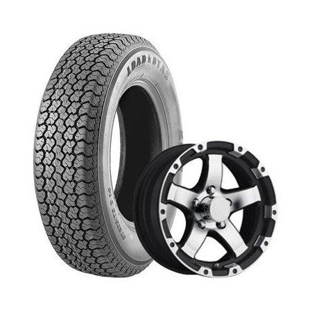 Kenda Assy-St205/75R14 C/5H Blk Al, No 32294 32294